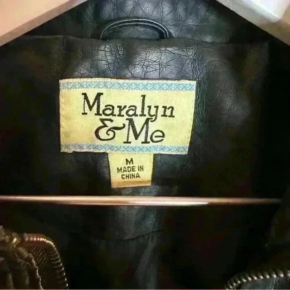 Vintage Maralyn & Me “Leather” Jacket - Picture 2 of 10